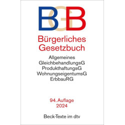 Bürgerliches Gesetzbuch 94. Auflage