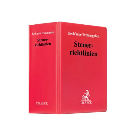 Steuerrichtlinien Grundwerk ohne Fortsetzung 192. Auflage 2024