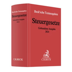 Steuergesetze - Gebundene Ausgabe 2024