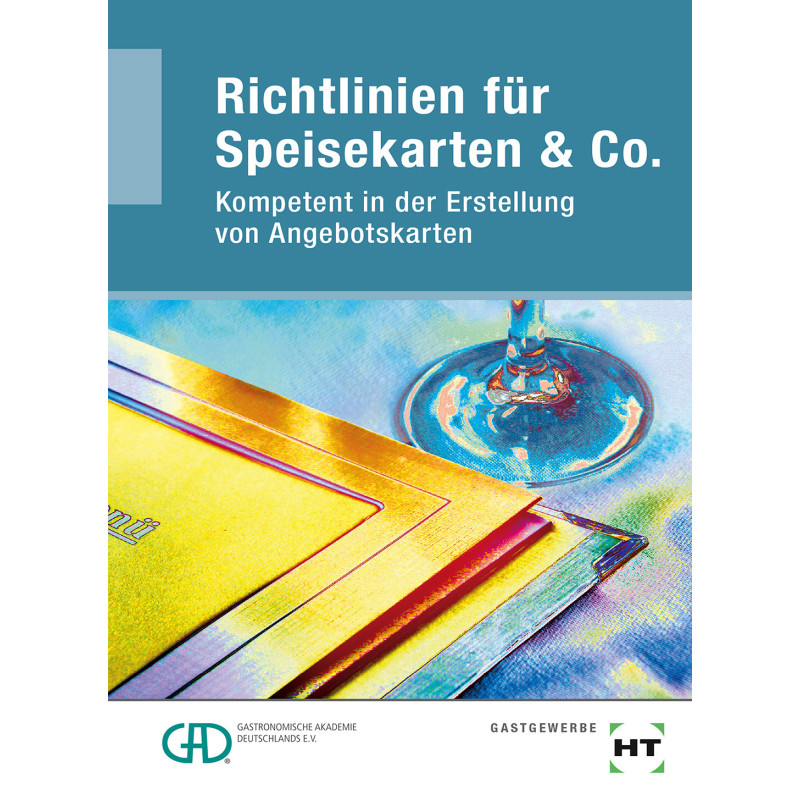 Richtlinien für Speisekarten & Co