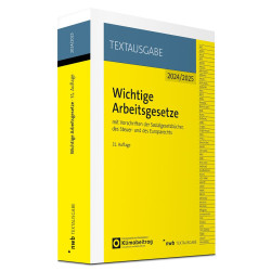 Wichtige Arbeitsgesetze