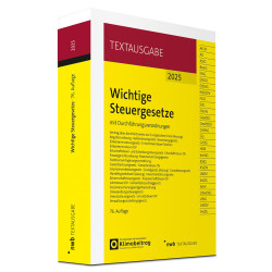 Wichtige Steuergesetze 76. Auflage