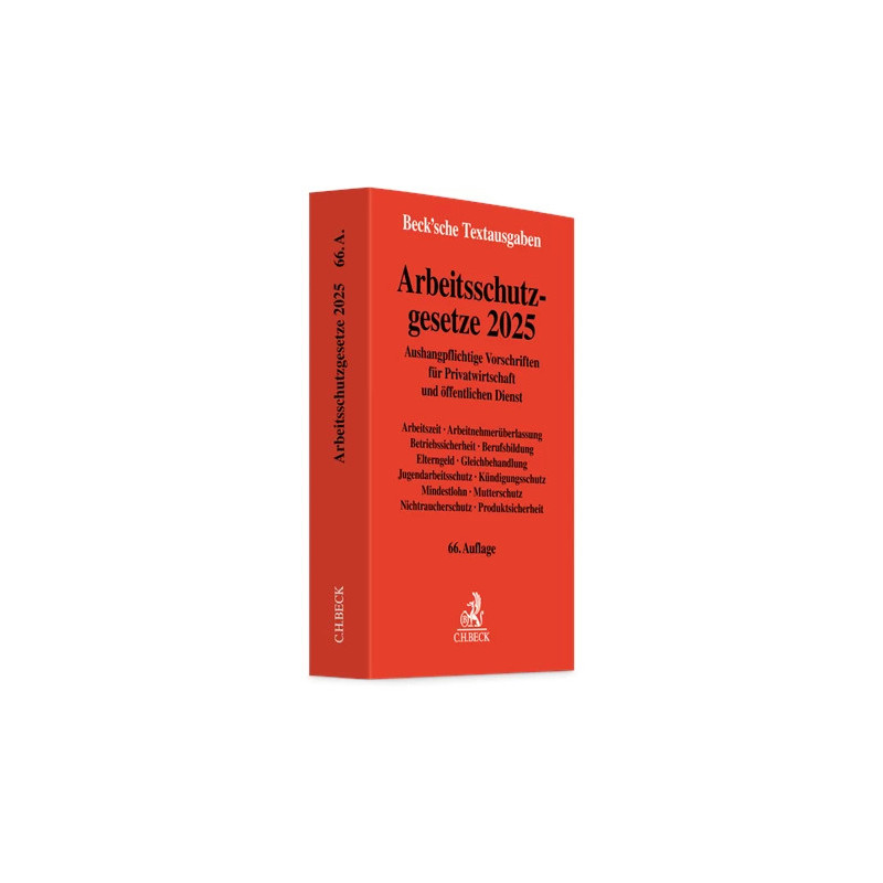 Arbeitsschutzgesetze 2025 Arbeitsschutzgesetze 2025