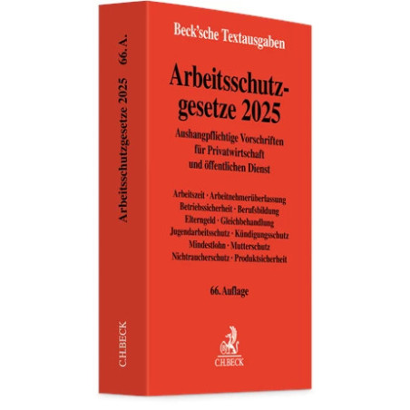 Arbeitsschutzgesetze 2025